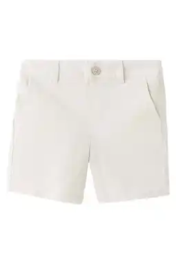 Wehkamp Mango Kids linnen casual short ecru aanbieding