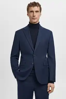 Wehkamp Mango Man colbert marineblauw aanbieding