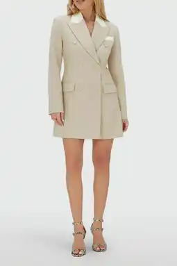 Wehkamp JOSH V blazerjurk korte jurk beige aanbieding