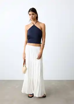 Wehkamp MANGO TEEN maxi rok wit aanbieding