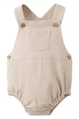 Wehkamp Mango Kids tuinbroek beige aanbieding