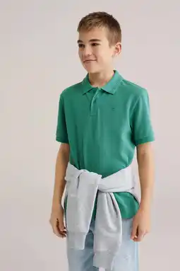 Wehkamp WE Fashion polo groen aanbieding