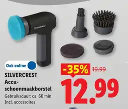 Lidl Silvercrest Accu schoonmaakborstel aanbieding