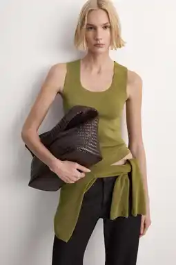 Wehkamp Mango top groen aanbieding