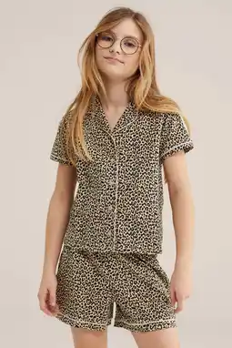 Wehkamp WE Fashion shortama bruin aanbieding