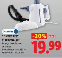 Lidl Silvercrest stoomreiniger aanbieding