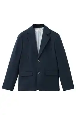 Wehkamp Mango Kids regular fit blazer donkerblauw aanbieding