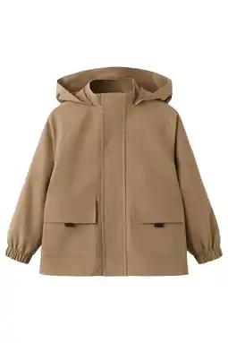 Wehkamp Mango Kids tussenjas lichtbruin aanbieding