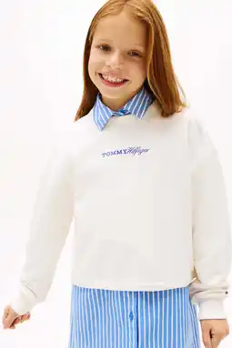 Wehkamp Tommy Hilfiger sweater wit aanbieding