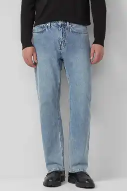 Wehkamp s.Oliver BLACK LABEL wide leg jeans lichtblauw aanbieding