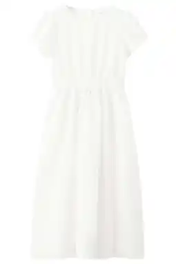 Wehkamp Mango Kids zomerjurk wit aanbieding