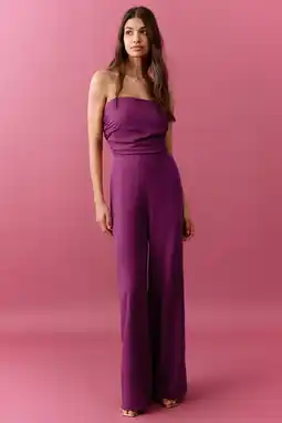 Wehkamp MANGO TEEN jumpsuit donkerpaars aanbieding