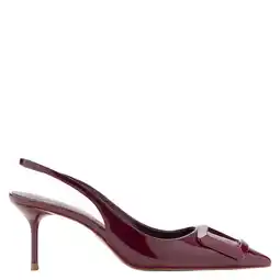 Wehkamp Mango lak slingback pumps bordeaux aanbieding