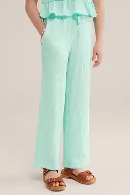 Wehkamp WE Fashion loose casual broek lila aanbieding
