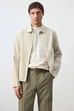 Wehkamp Mango Man zomerjas beige aanbieding