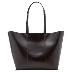 Wehkamp Mango shopper donkerbruin aanbieding