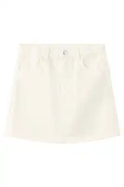 Wehkamp Mango Kids denim spijkerrok beige aanbieding