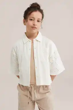 Wehkamp WE Fashion blouse wit broderie aanbieding