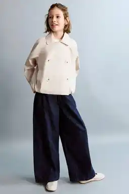 Wehkamp Mango Kids trenchcoat beige aanbieding
