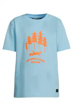 Wehkamp Orange Stars T-shirt lichtblauw aanbieding