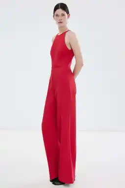 Wehkamp Mango jumpsuit rood aanbieding