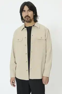Wehkamp Matinique overshirt beige aanbieding