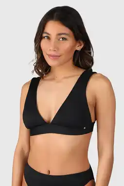 Wehkamp Brunotti voorgevormde bikinitop Forte zwart aanbieding