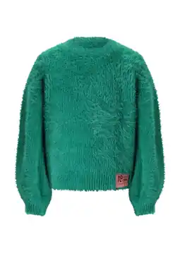 Wehkamp NONO trui groen gebreid aanbieding