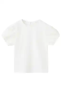 Wehkamp Mango Kids T-shirt wit aanbieding