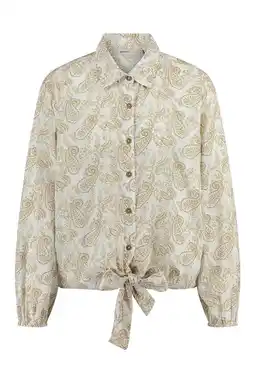 Wehkamp gardeur blouse met paisley print zand aanbieding