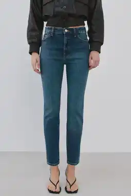 Wehkamp Mango highwaist skinny jeans medium blue denim aanbieding