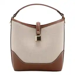 Wehkamp Mango crossbody tas beige aanbieding