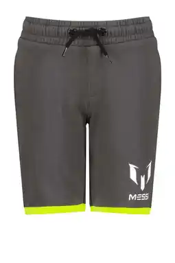 Wehkamp Messi relaxed sweatshort grijs aanbieding