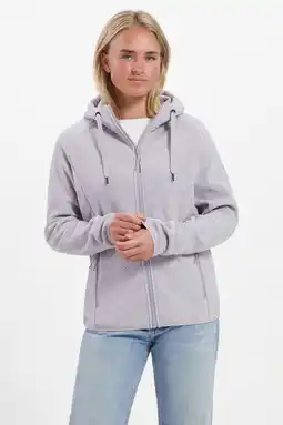 Wehkamp Kjelvik fleece vest Marije lila aanbieding