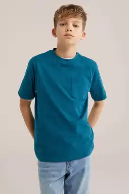 Wehkamp WE Fashion Blue Ridge T-shirt donkerblauw aanbieding