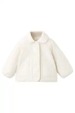 Wehkamp Mango Kids zomerjas ecru aanbieding