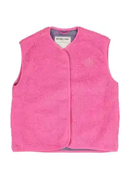 Wehkamp Tumble 'n Dry teddy gilet roze aanbieding