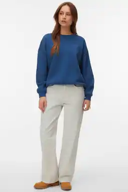 Wehkamp VERO MODA sweater donkerblauw aanbieding