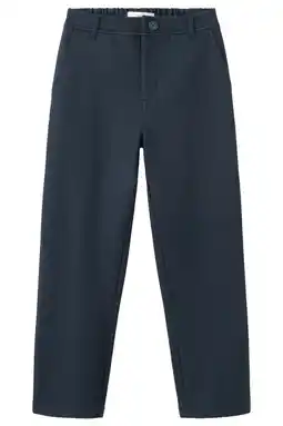 Wehkamp Mango Kids casual broek donkerblauw aanbieding