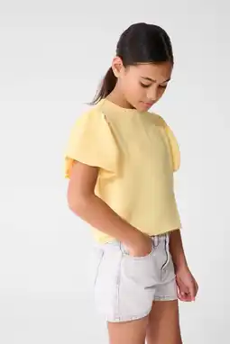 Wehkamp Shoeby blousetop lichtgeel aanbieding
