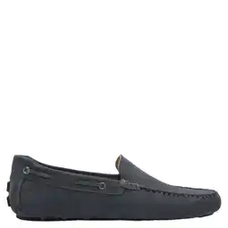 Wehkamp Mango Man suede mocassins grijs aanbieding