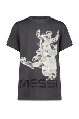Wehkamp Messi T-shirt grijs aanbieding