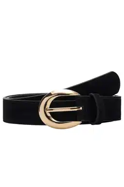 Wehkamp Mango suede riem zwart aanbieding
