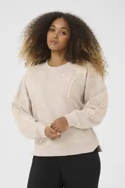 Wehkamp Cream sweater crème aanbieding