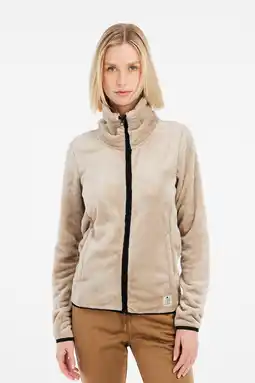 Wehkamp Protest teddy fleece vest Vance beige aanbieding