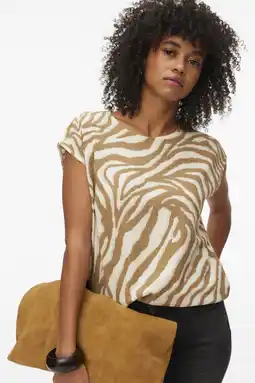 Wehkamp VERO MODA top zand aanbieding