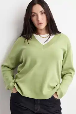 Wehkamp Mango pullover groen aanbieding