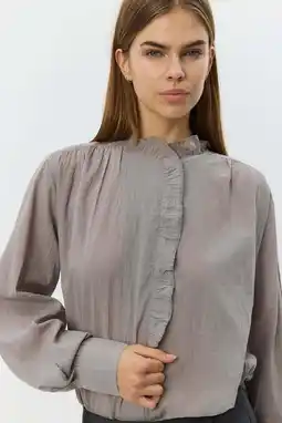 Wehkamp Sofie Schnoor blouse taupe aanbieding