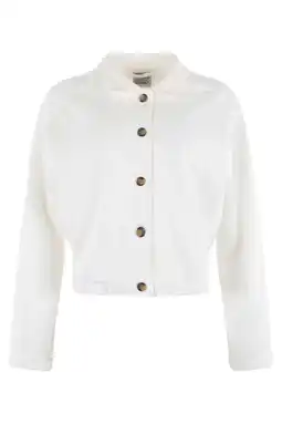Wehkamp Moscow sweatvest ecru aanbieding