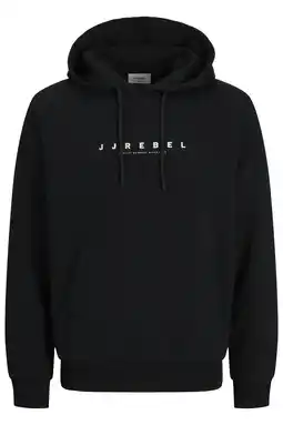 Wehkamp JJ REBEL hoodie zwart aanbieding